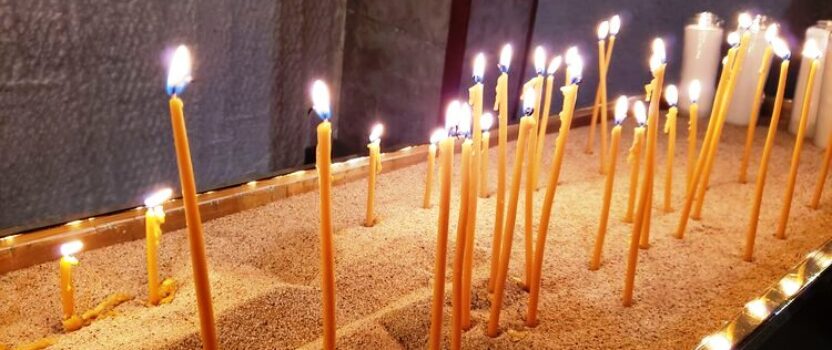 Candles Represent the Light of Christ